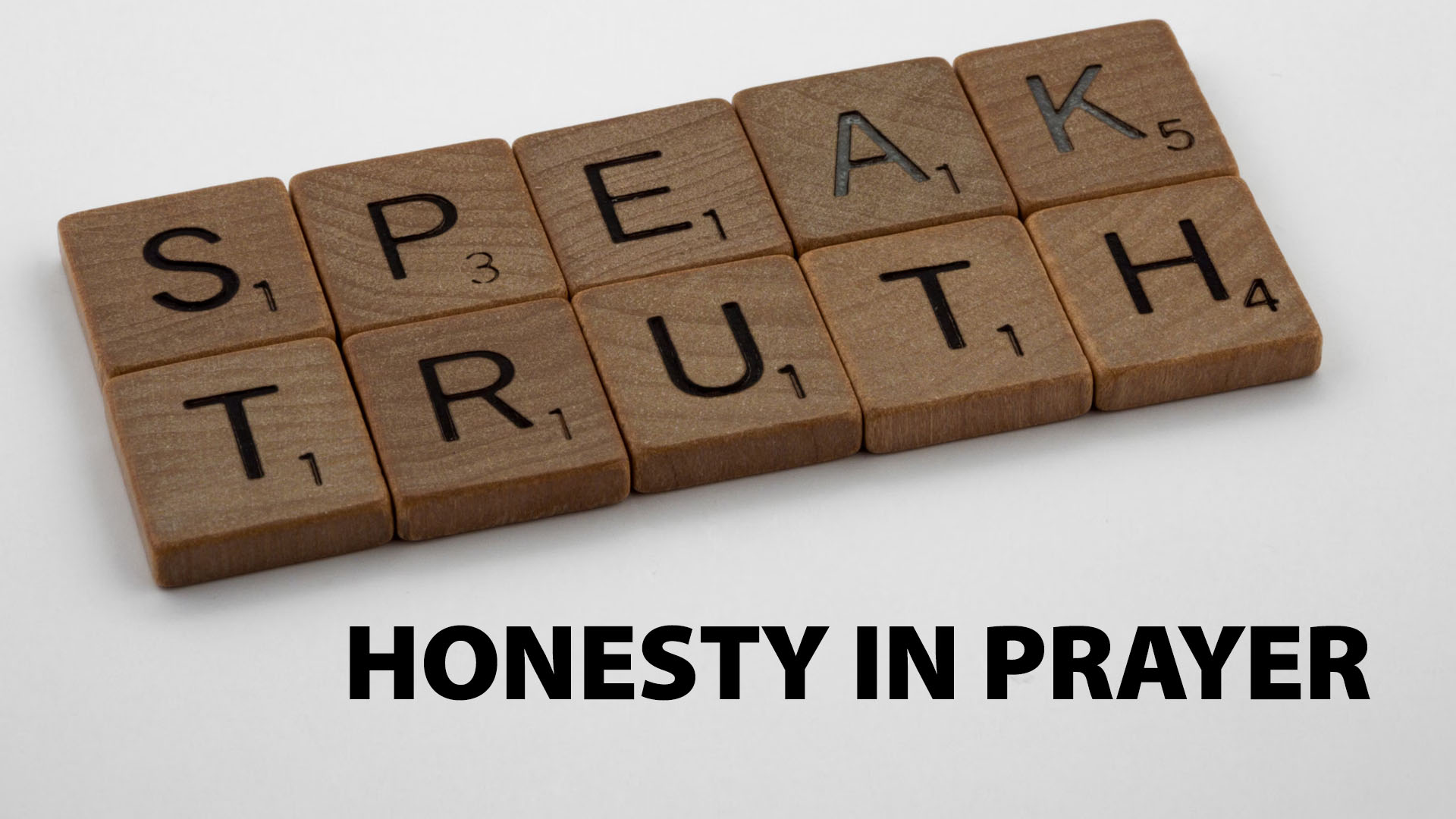 Honesty in Prayer